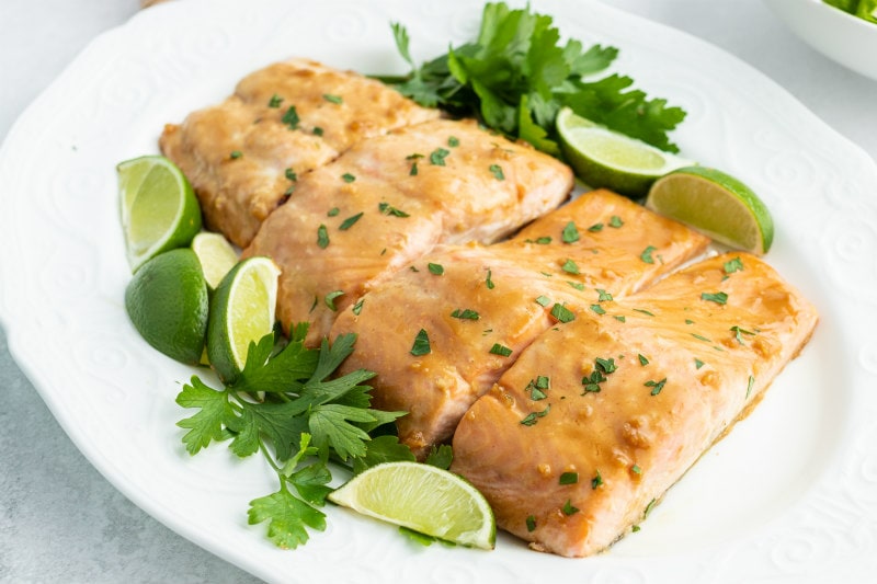 Barbecued Salmon Image