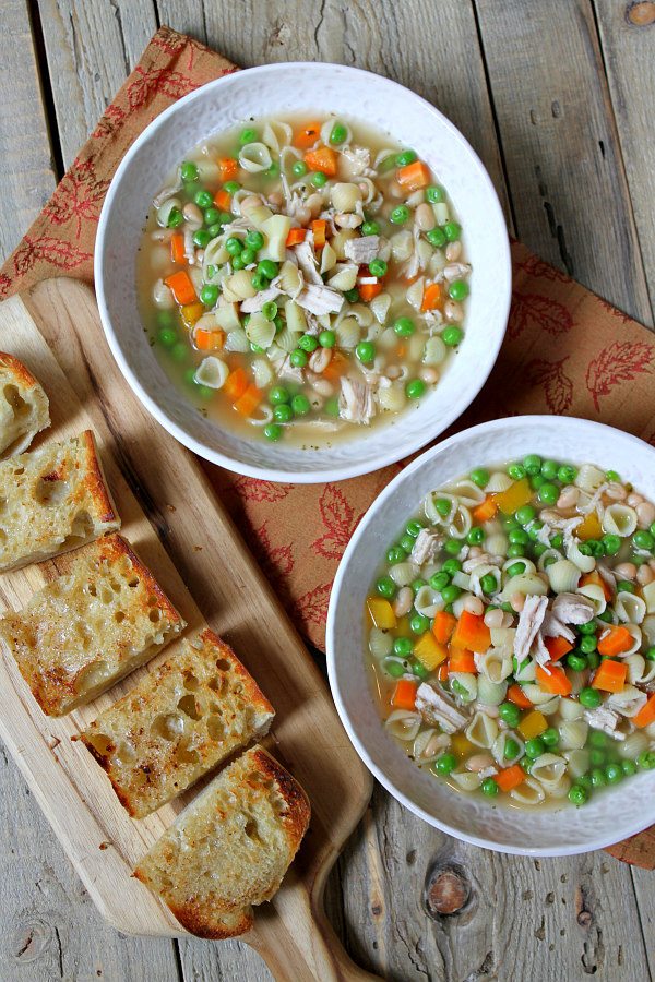 Best Turkey Soup Recipe - from RecipeGirl.com : use your turkey leftovers to make this perfect, delicious, hearty and filling turkey soup!