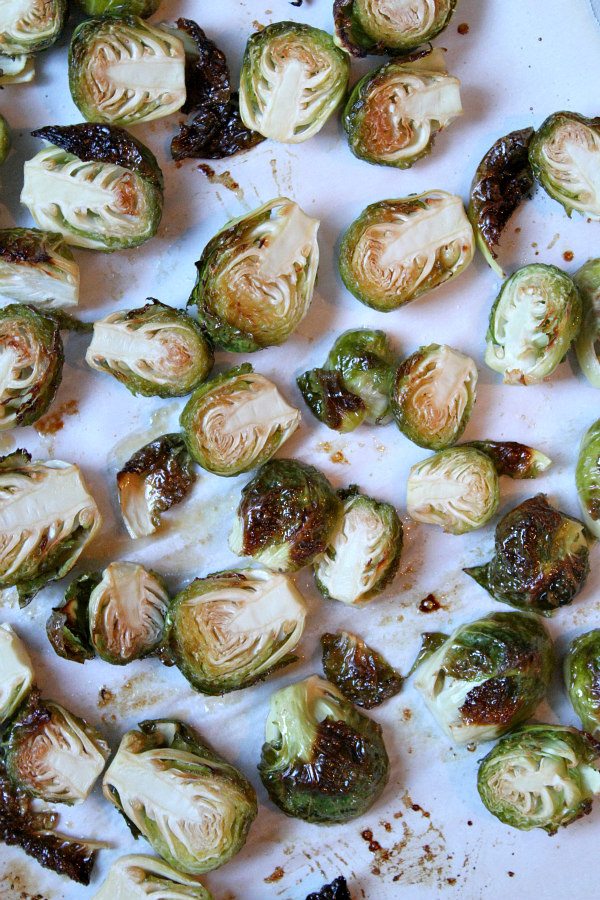 Glazed Brussels Sprouts recipe - from RecipeGirl.com