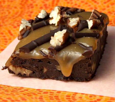 Caramel Pecan Brownies