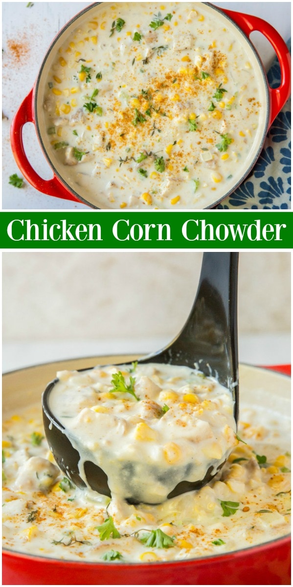 Easy Chicken Corn Chowder - Recipe Girl
