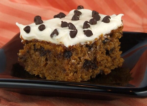 Chocolate Chip Pumpkin Spice Bars