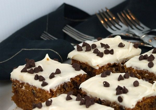 Chocolate Chip Pumpkin Spice Bars