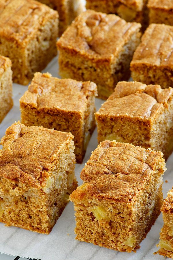 Dulce de Leche Apple Bars