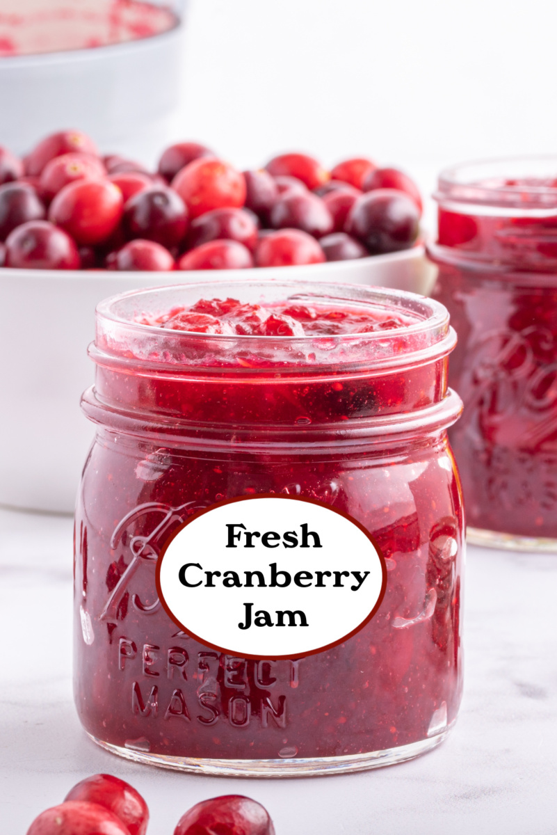 Fresh Cranberry Jam Recipe Girl