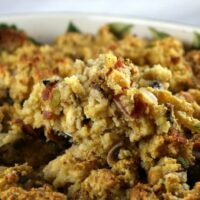 Gluten Free Cornbread and Bacon Stuffing - Recipe Girl