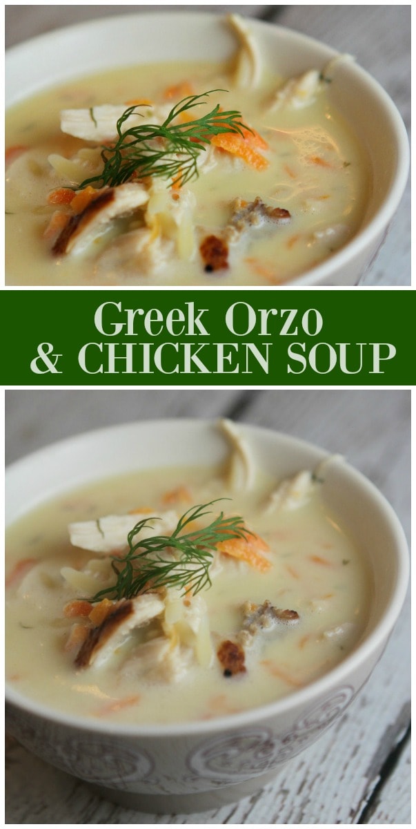 greek orzo and chicken soup