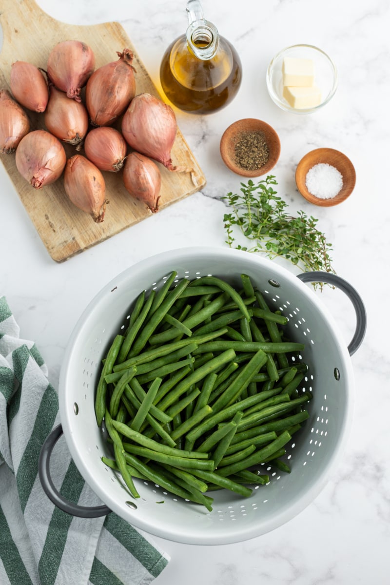 green beans in a bowl