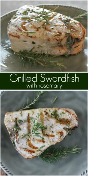 Grilled Swordfish with Rosemary - Recipe Girl
