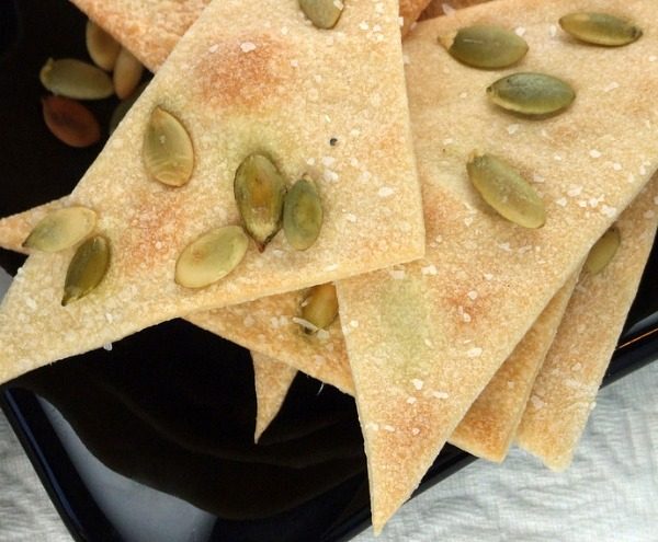 Homemade Lavash Crackers 