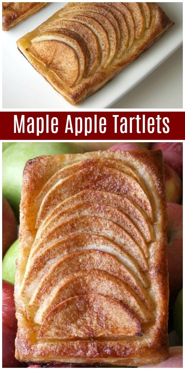 Maple Apple Tartlets recipe from RecipeGirl.com #maple #apple #fall #dessert #recipe #RecipeGirl