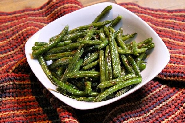 Oven Roasted Green Beans Image