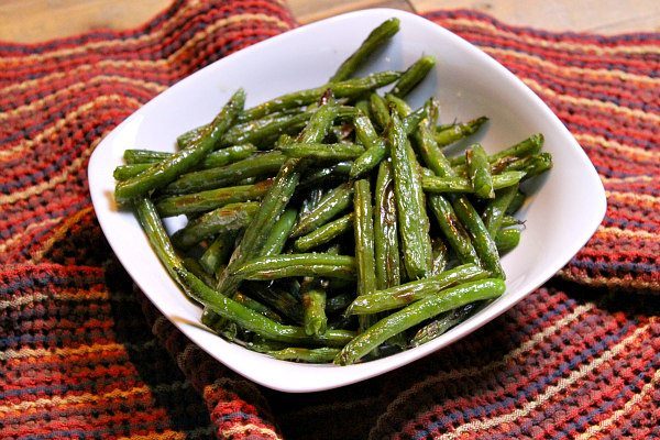 Oven Roasted Green Beans