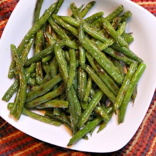 Oven Roasted Green Beans Recipe Girl