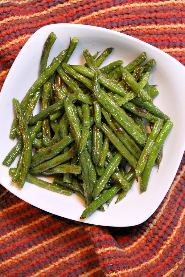 Oven Roasted Green Beans 