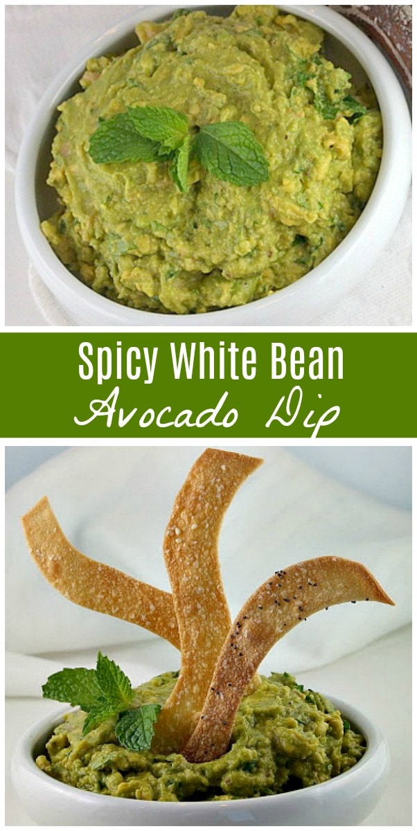 Spicy White Bean and Avocado Dip Recipe Girl