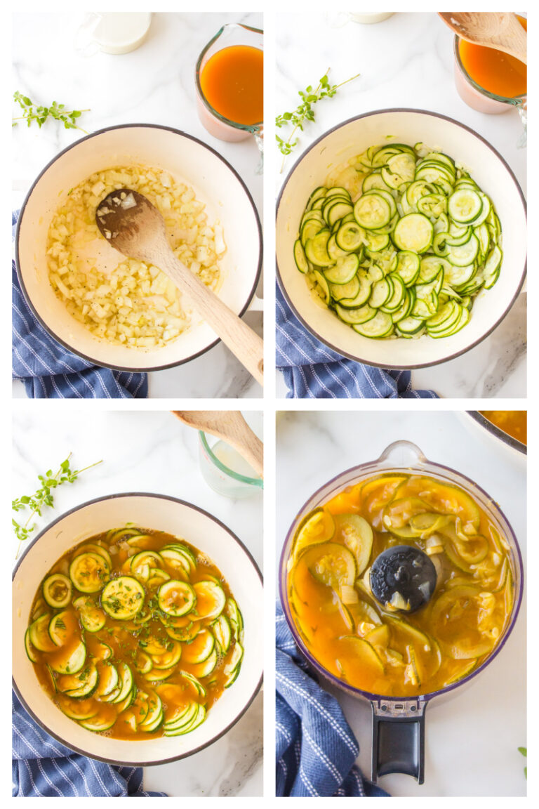 Zucchini Fresh Oregano Soup Recipe Girl