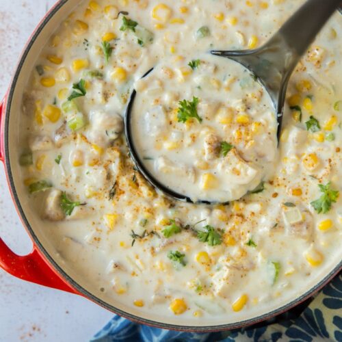Easy Chicken Corn Chowder Recipe Girl