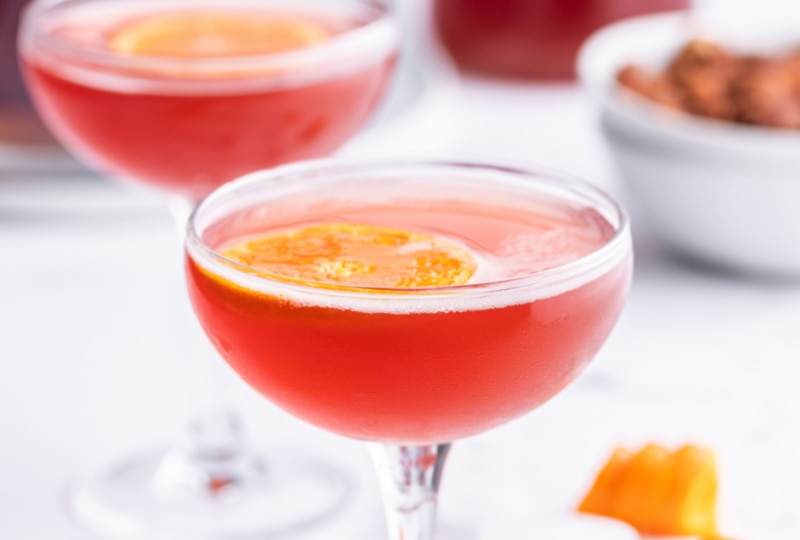 Amaretto Cranberry Kiss Cocktails Recipe Girl