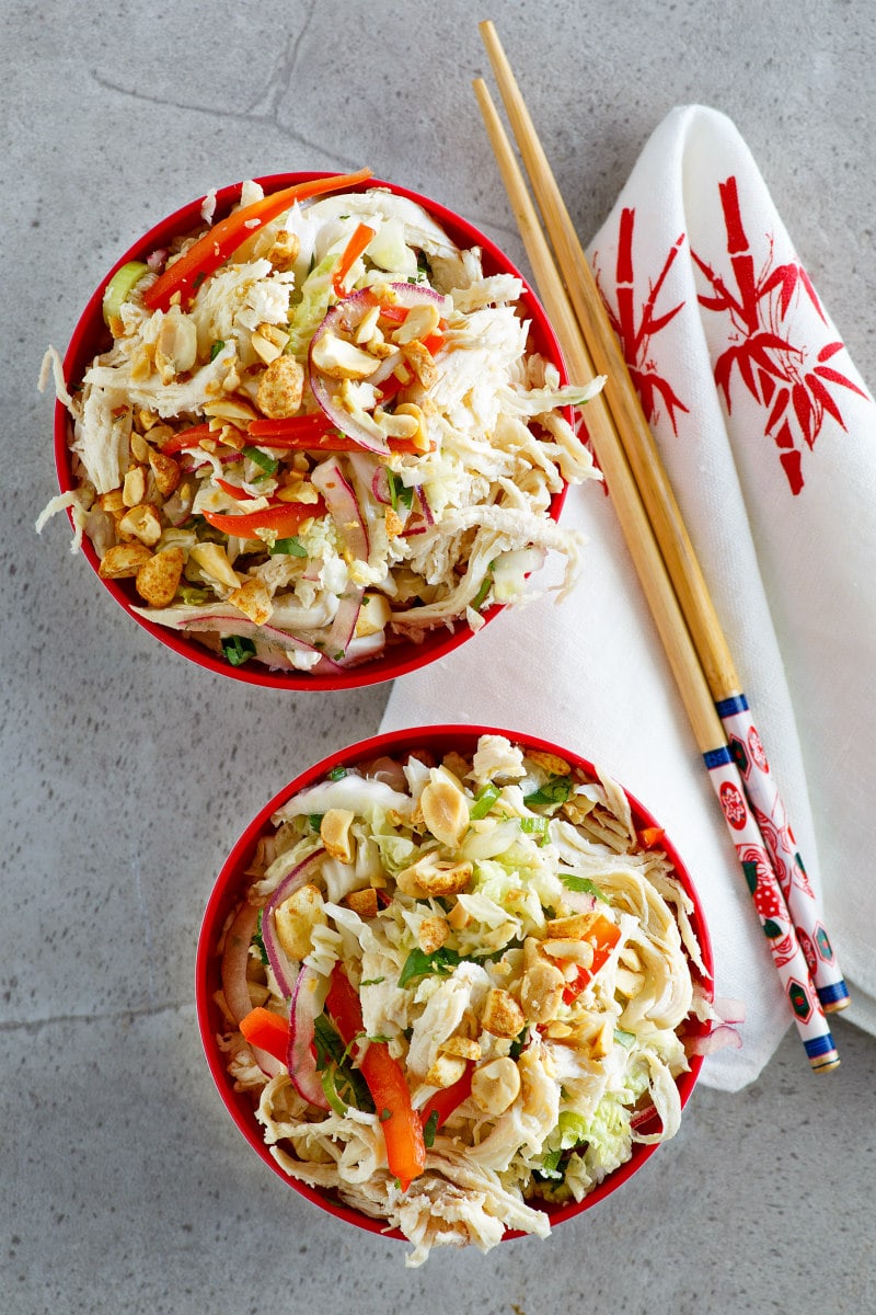 servings of Asian Turkey Salad