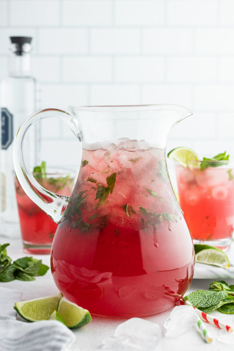 Cranberry Mojitos Recipe Girl