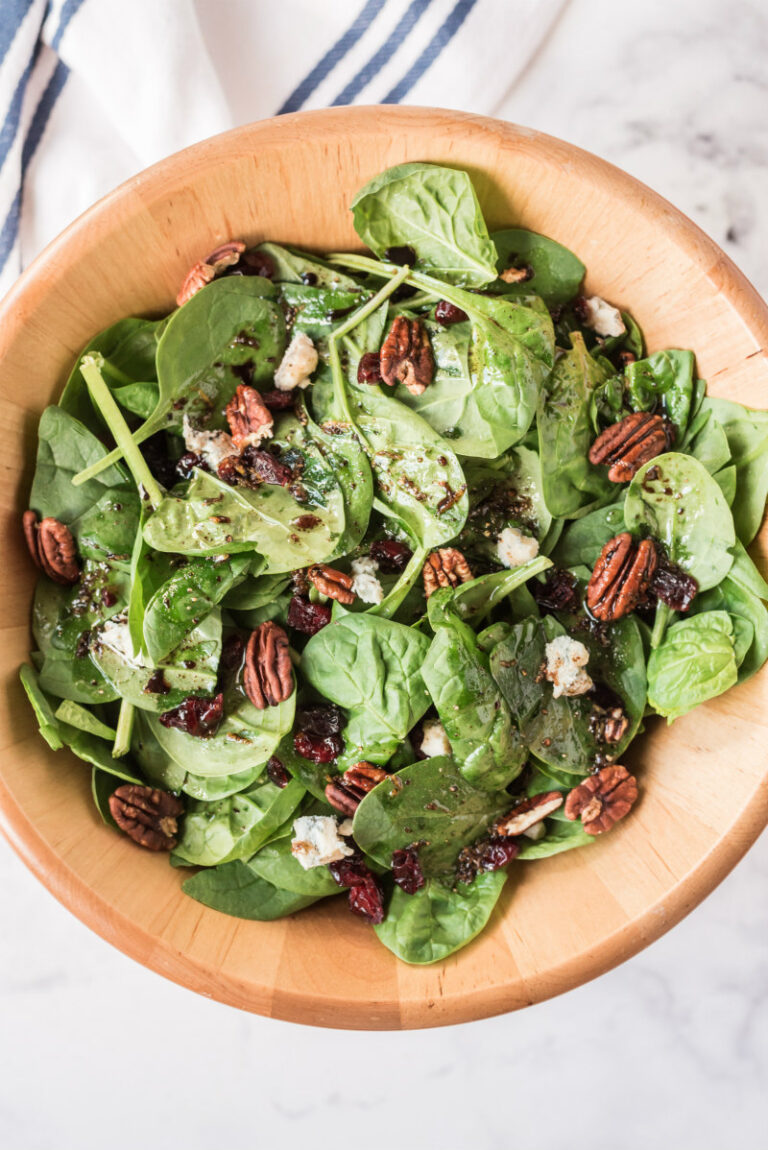 Cranberry Spinach Salad with Recipe Girl