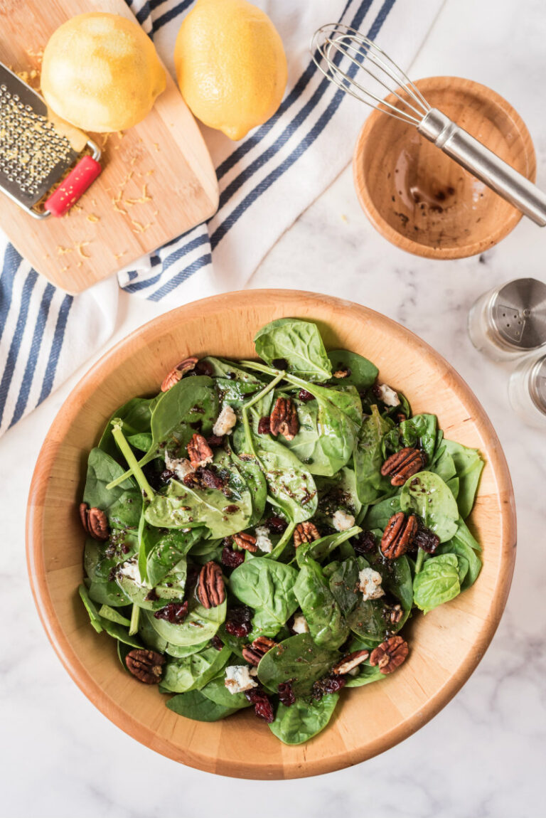 Cranberry Spinach Salad with Recipe Girl