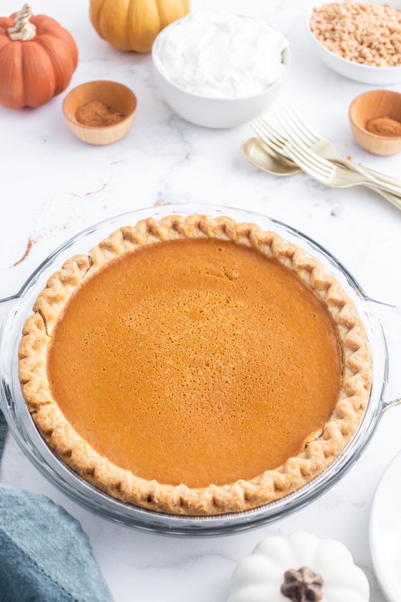 dulce de leche pumpkin toffee pie