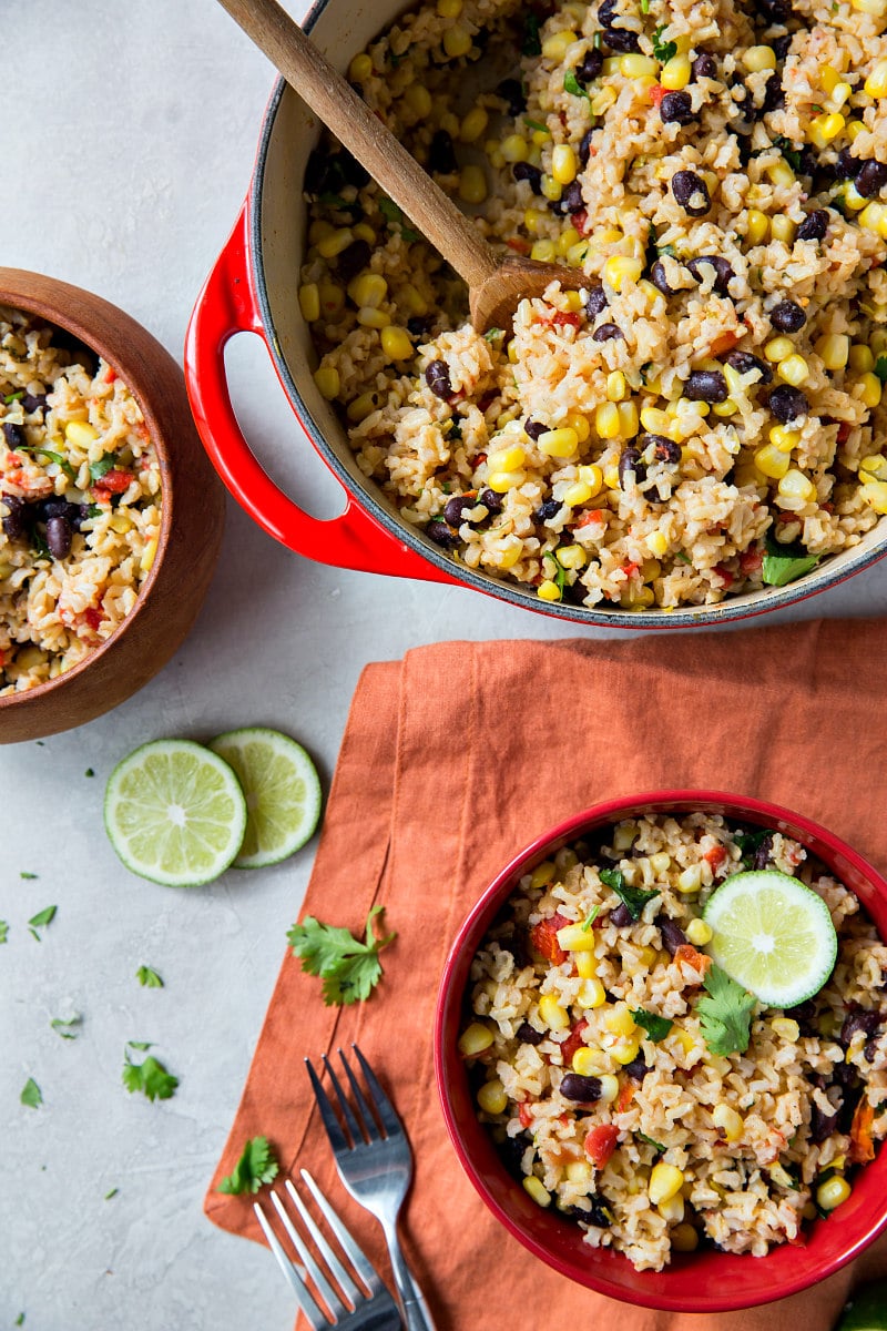 Fiesta Rice & Beans Bowl/Shaker - Forward Food