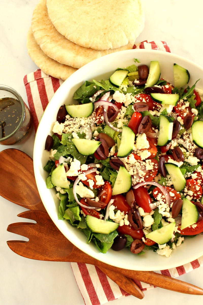 bowl of Greek Salad