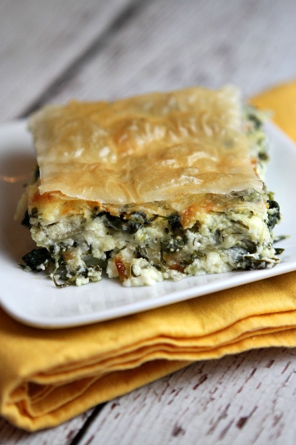 Greek Spinach Pie Recipe Girl