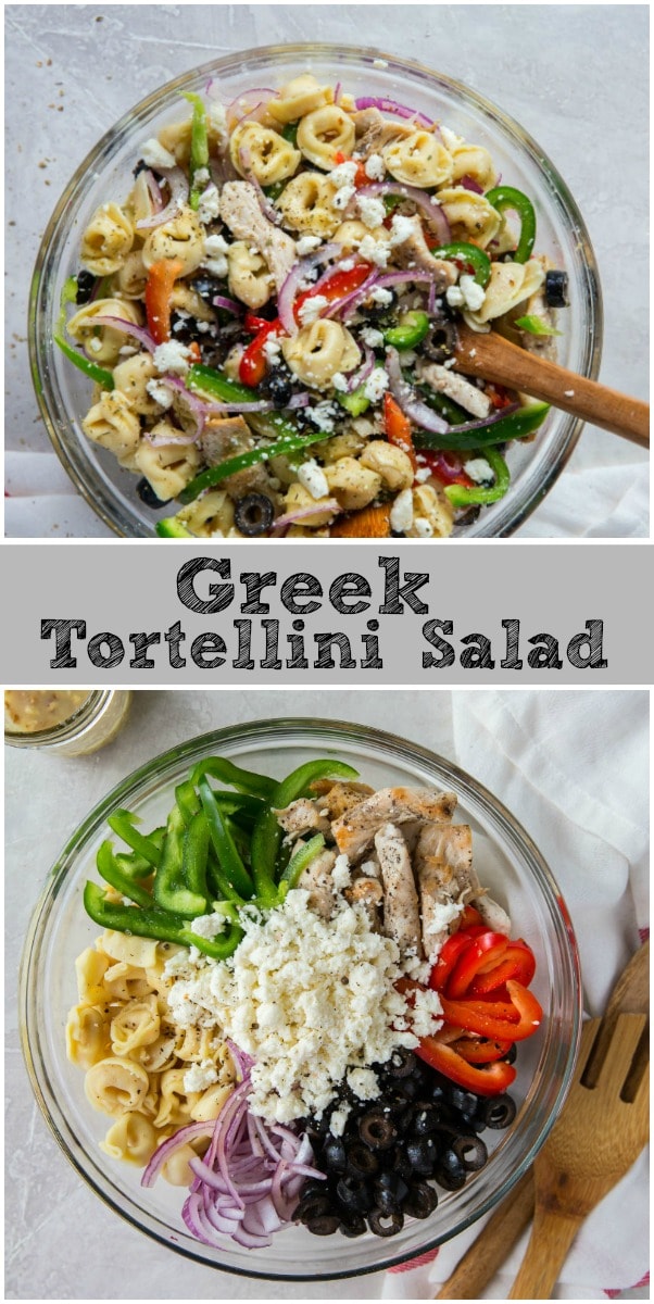 Greek Tortellini Salad Recipe Girl