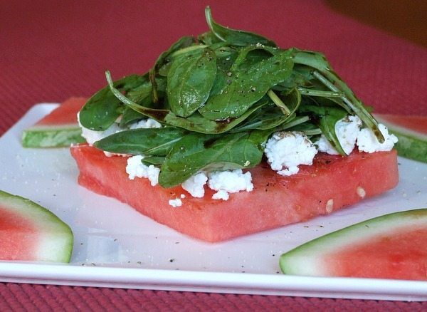grilled watermelon salad