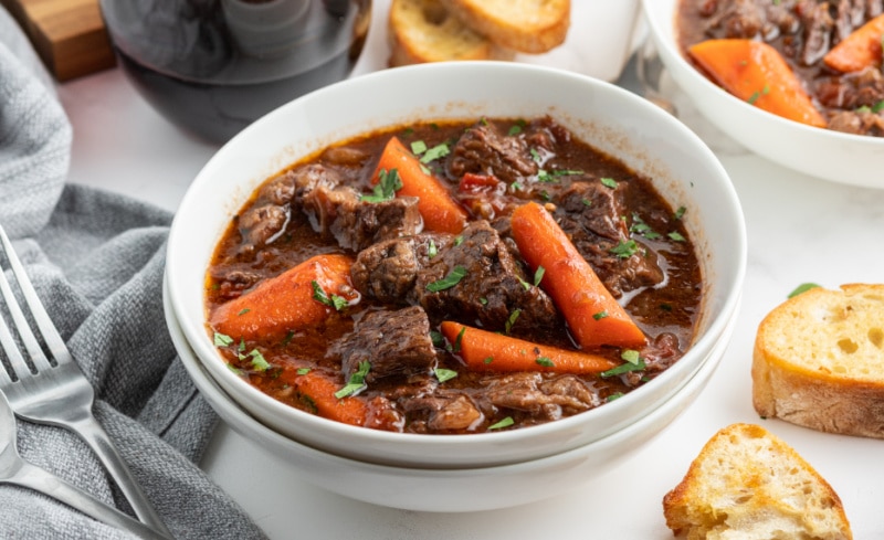 Beef Stew with Red Wine Image