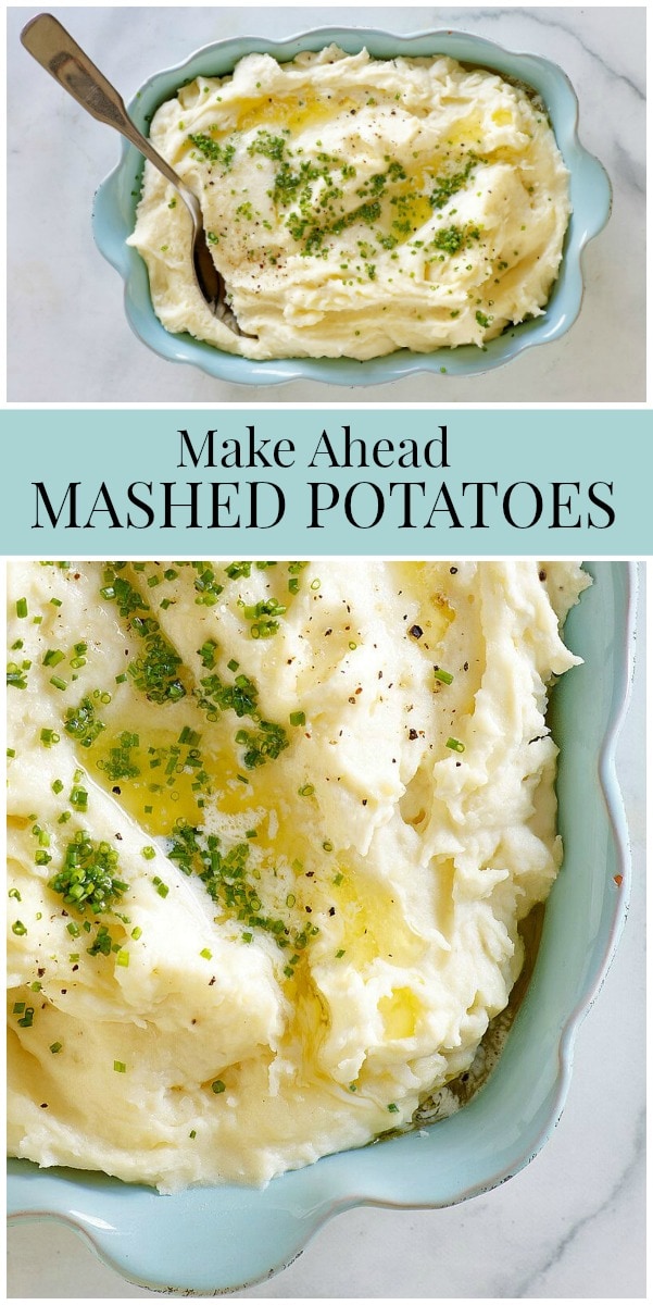 Make Ahead Mashed Potatoes - Recipe Girl