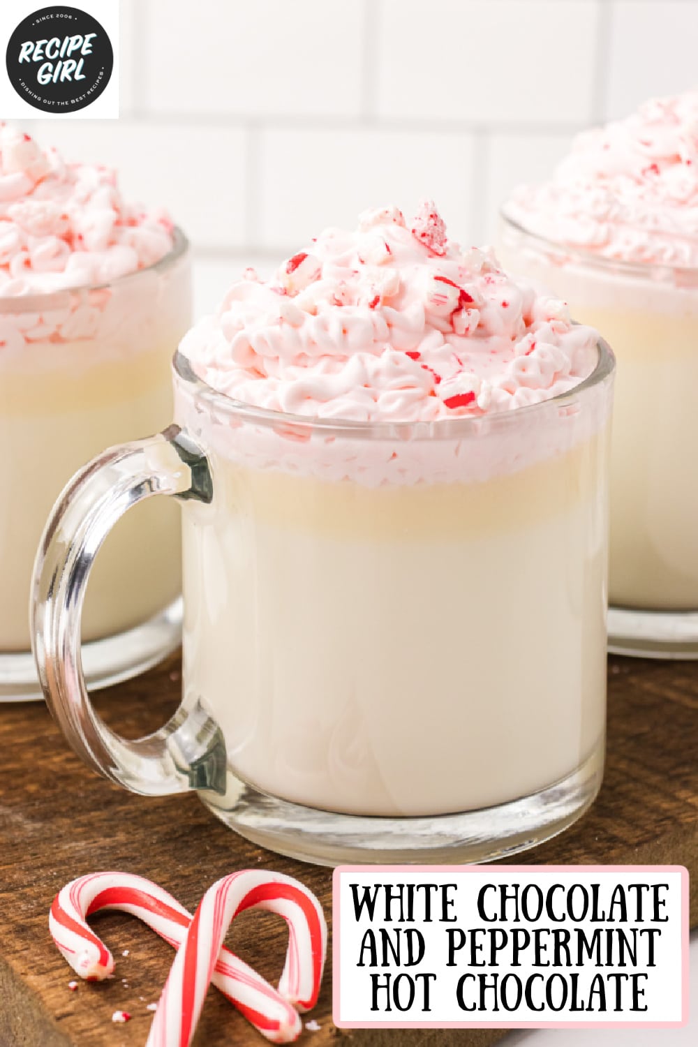White Chocolate and Peppermint Hot Chocolate