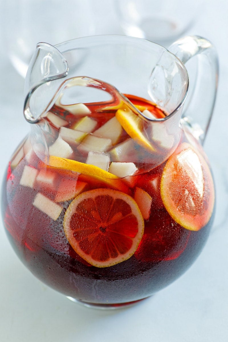 Winter Spiced Red Wine Sangria