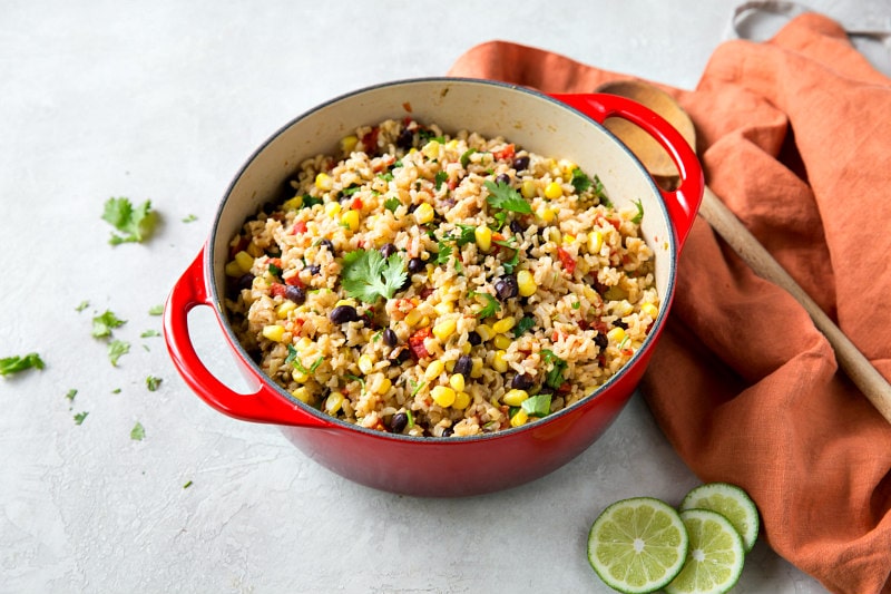 Fiesta Rice & Beans Bowl/Shaker - Forward Food