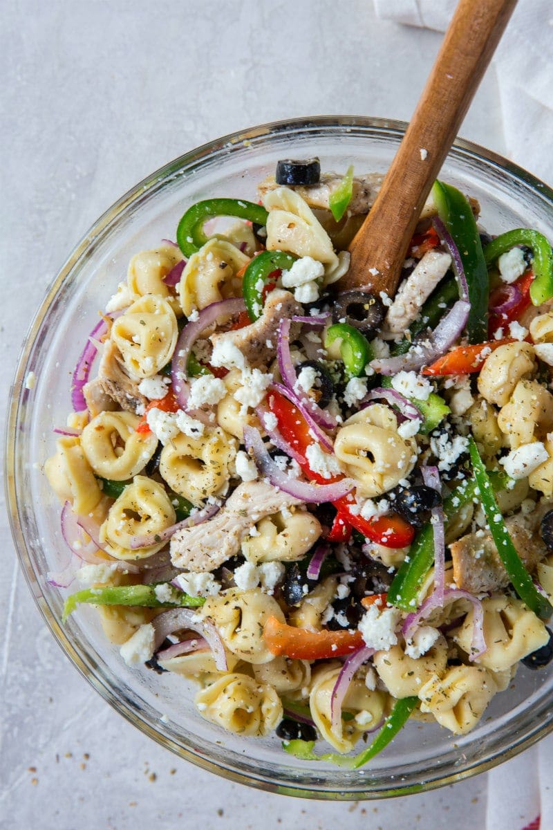 Greek Tortellini Salad