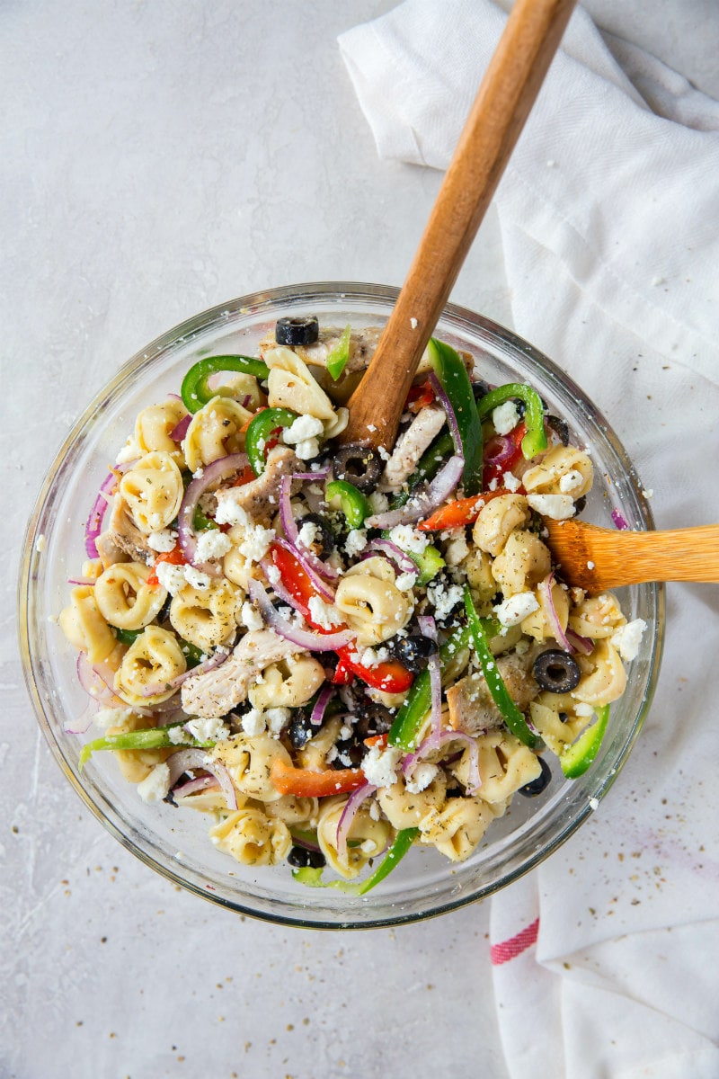 Greek Tortellini Salad