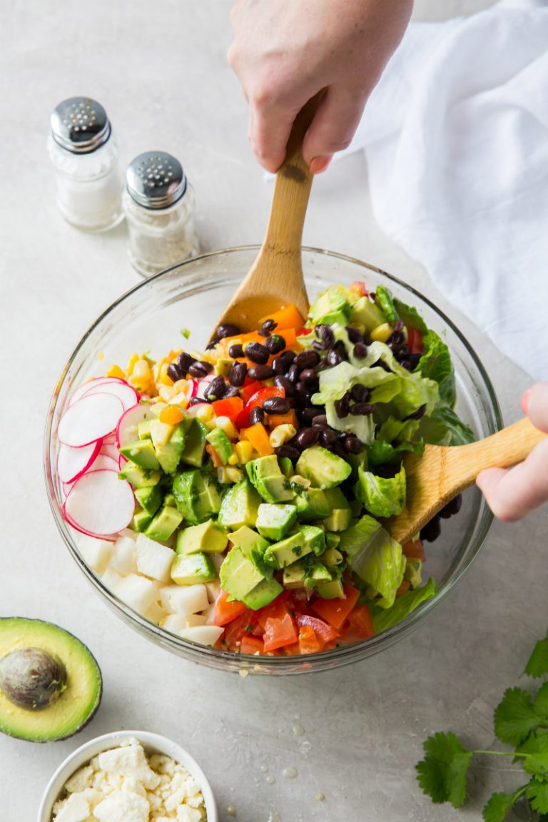Mexican Chopped Salad Recipe Girl