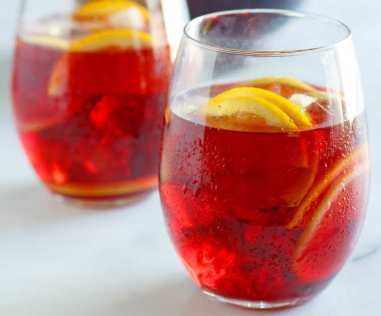 Winter Spiced Red Wine Sangria Image