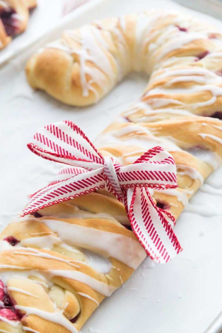 Candy Cane Coffee Cake Recipe Girl