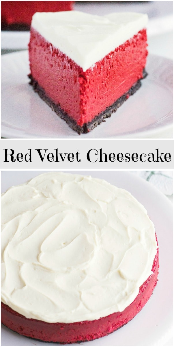 red velvet cheesecake