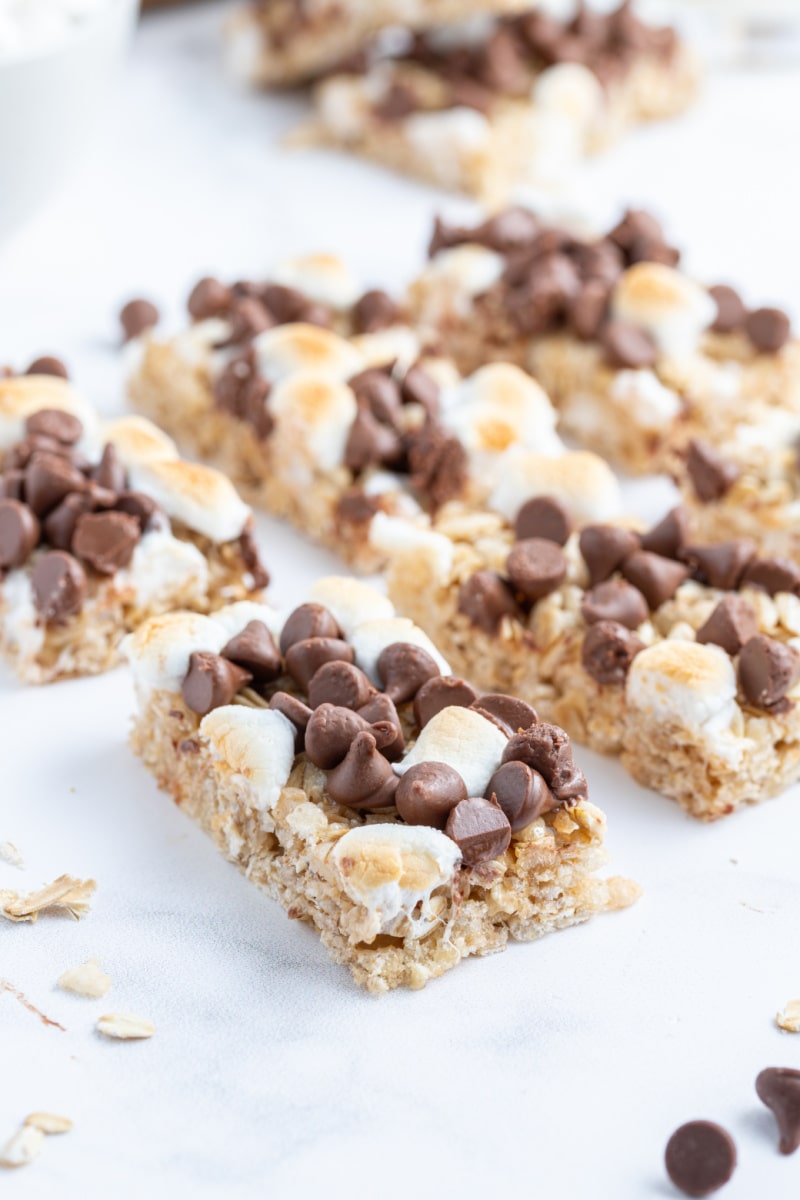 s'mores granola bars