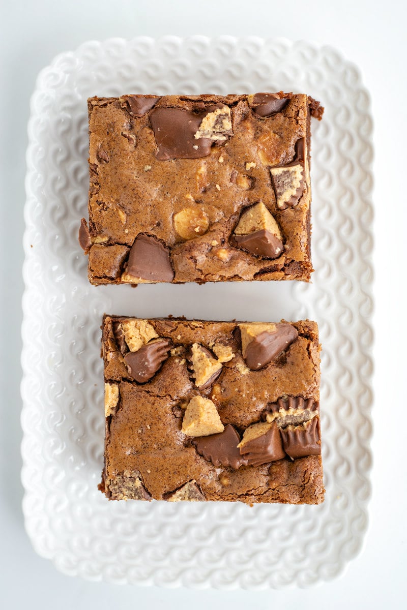 Peanut Butter Cup Brownies