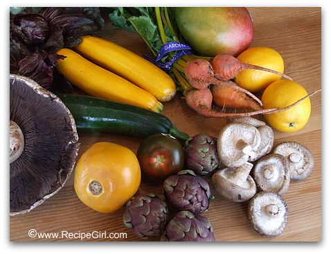 cooking with mizuna… and a whole lotta veggies!