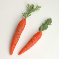 Marzipan Carrots