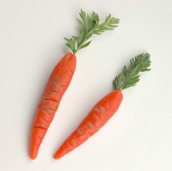 Marzipan Carrots