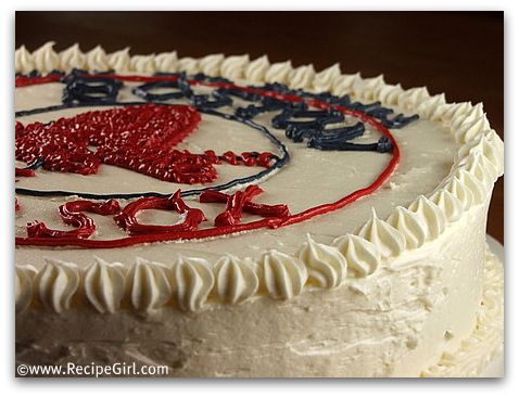 buttercream yankees cake